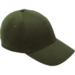 6 Panel Brushed Cotton Cap Olive